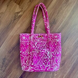 Vera Bradley Quilted Tote Bag
